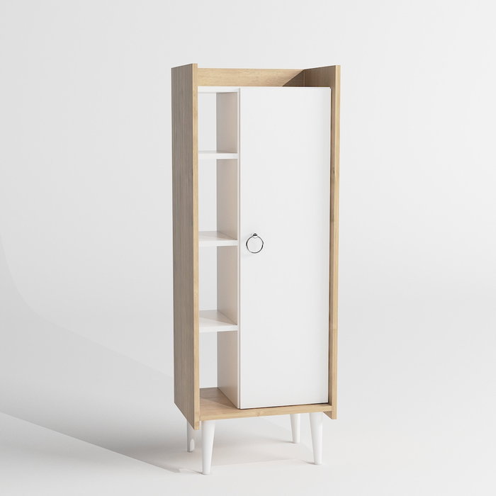 Hanah Home Lagomood Ruby Armario Multiusos Roble y Blanco